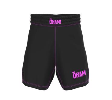 Okami Kids GRAPPLINO Shorts -BLACK/PINK
